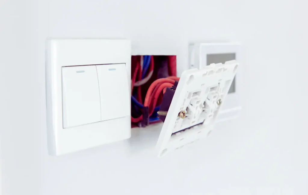 Pose d'interrupteurs connectés